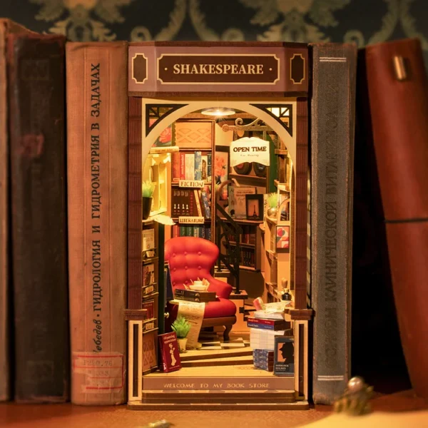 Bookstore DIY Book Nook Shelf Insert Kit - Image 3