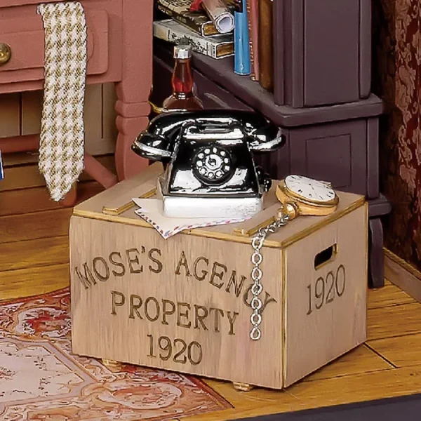 Mose's Detective Agency DIY Miniature House Kit - Image 5