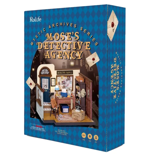 Mose's Detective Agency DIY Miniature House Kit - Image 3