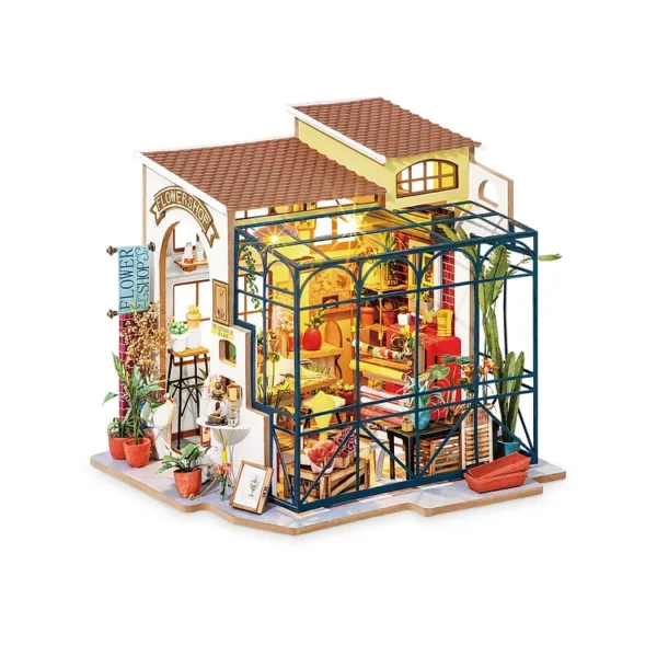 Emily's Flower Shop Miniature House - Image 2