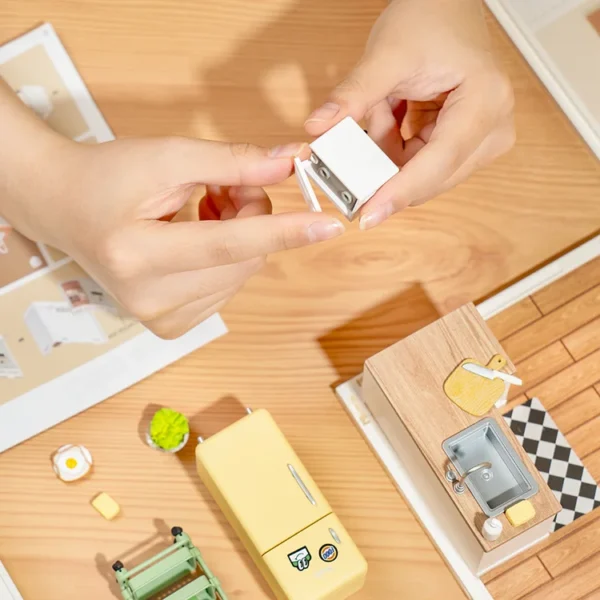 Happy Meals Kitchen DIY Plastic Miniature House - Image 7