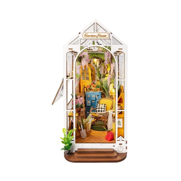 Holiday Garden House DIY Book Nook Kit - Image 2