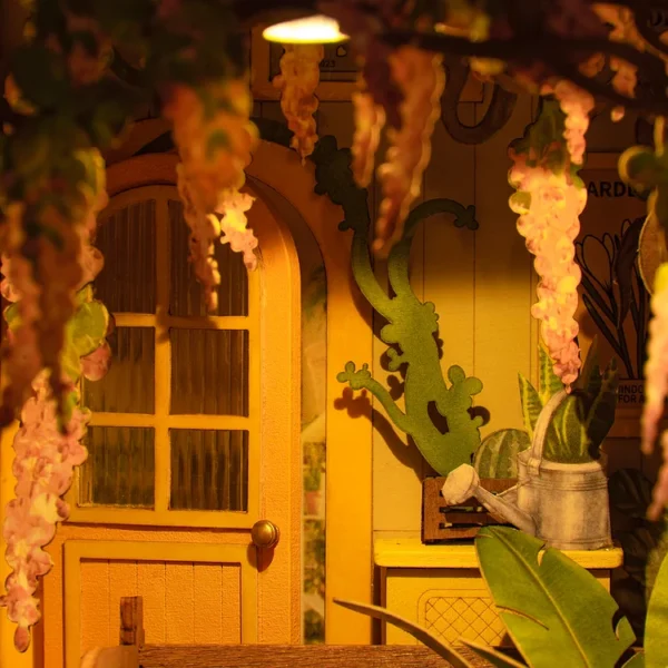 Holiday Garden House DIY Book Nook Kit - Image 4