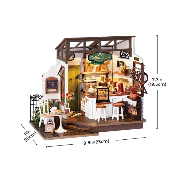 Flavory Café Miniature House kit - Image 3
