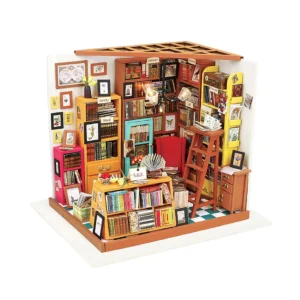 Sam's Study Library DIY Miniature House Kit