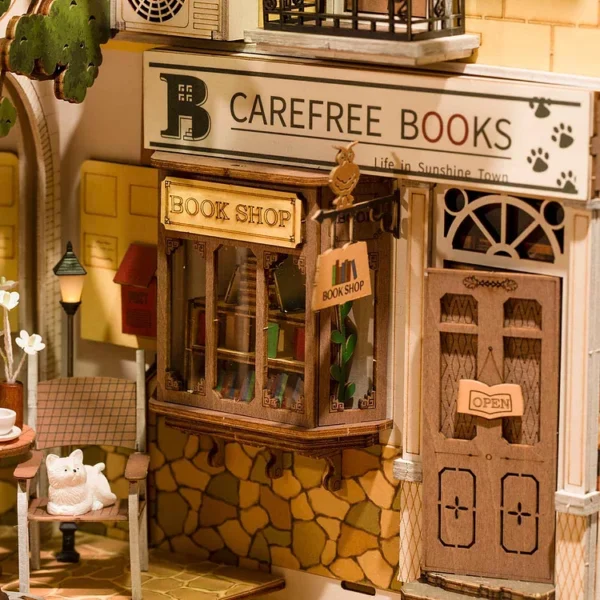 Sunshine Town Book Nook Shelf Insert - Image 6