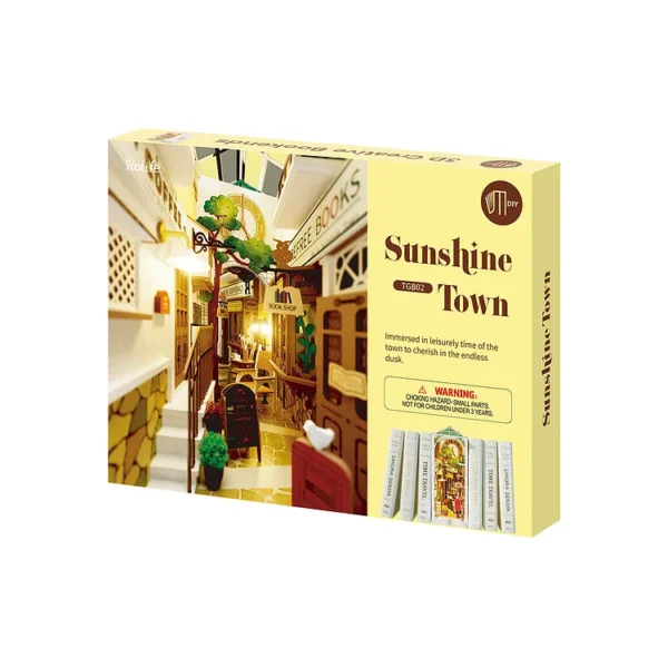 Sunshine Town Book Nook Shelf Insert - Image 3