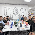 Group enjoying a team-building workshop at Crafts Zone, featuring creative crafts and a welcoming atmosphere.